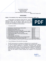 Re Constitution of The National Committee On Transmission Reg