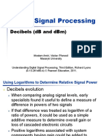 Digital Signal Processing: Decibels (DB and DBM)