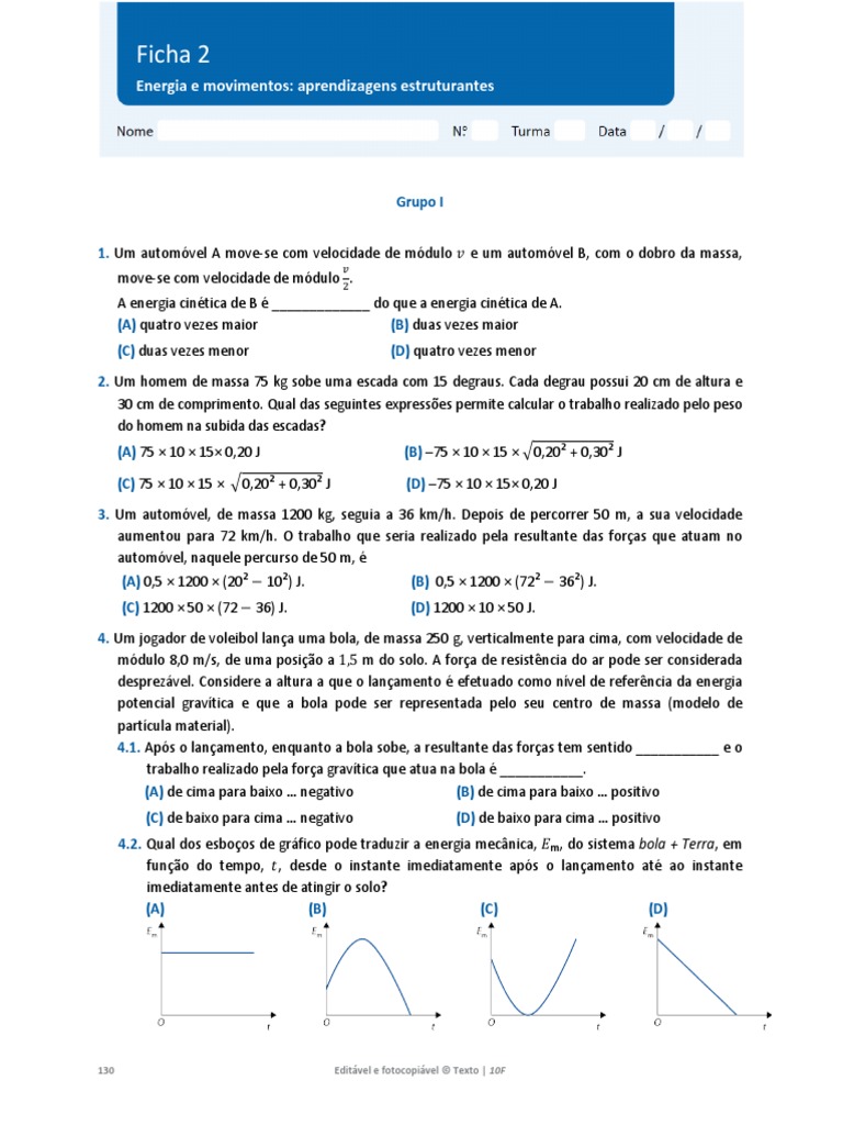 Ficha 2 | PDF