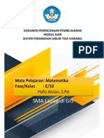 Modul Ajar Matematika - Sistem Persamaan Linear Tiga Variabel - Fase E