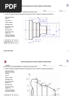 Ejemplos de Programación CNC en Torno | PDF | Control numerico ...