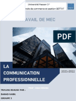 Travail de Mec