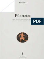 Sófocles - Filoctetes (Ed. de R. Torretti)