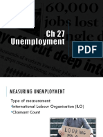 CH 27 - Unemployment