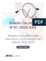 2.1. Boletín - Técnico - RAS - 2019