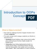 L1-Introduction To OOPs Concepts