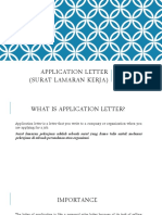 4th Meeting - Application Letter