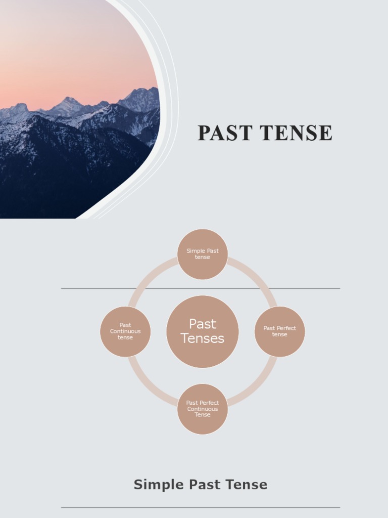 Past Tenses: Forms and Functions | PDF | Grammatical Tense | Verb