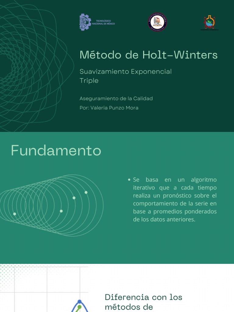 Méthode De Holt Winters Calcul – DFQMO
