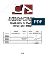 Plan de Vigilancia Covid