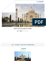 Agra Itinerary