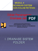 7b8e0 MODUL 4 - Perencanaan Sistem Polder Dan Kolam Retensi