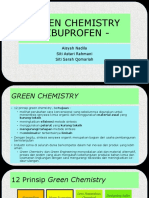 Green Chemistry Ibuprofen