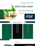 Bách Hóa Xanh BTL QLSX