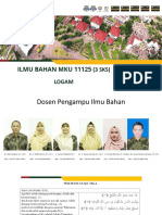 PPT Ilmu Bahan 2 (Logam)