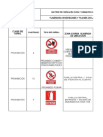 Matriz de Señalización Aprendices