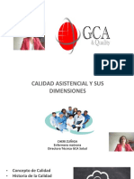 Calidad Asistencial y Sus Dimensiones Final