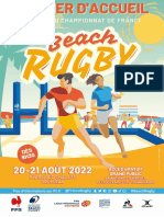 Dossier D'accueil - Finales Nationales de Beach Rugby 2022