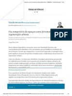 2020.08.23 - Uso temporário de espaços como ferramenta de regeneração urbana - Claudio Bernardes - Folha