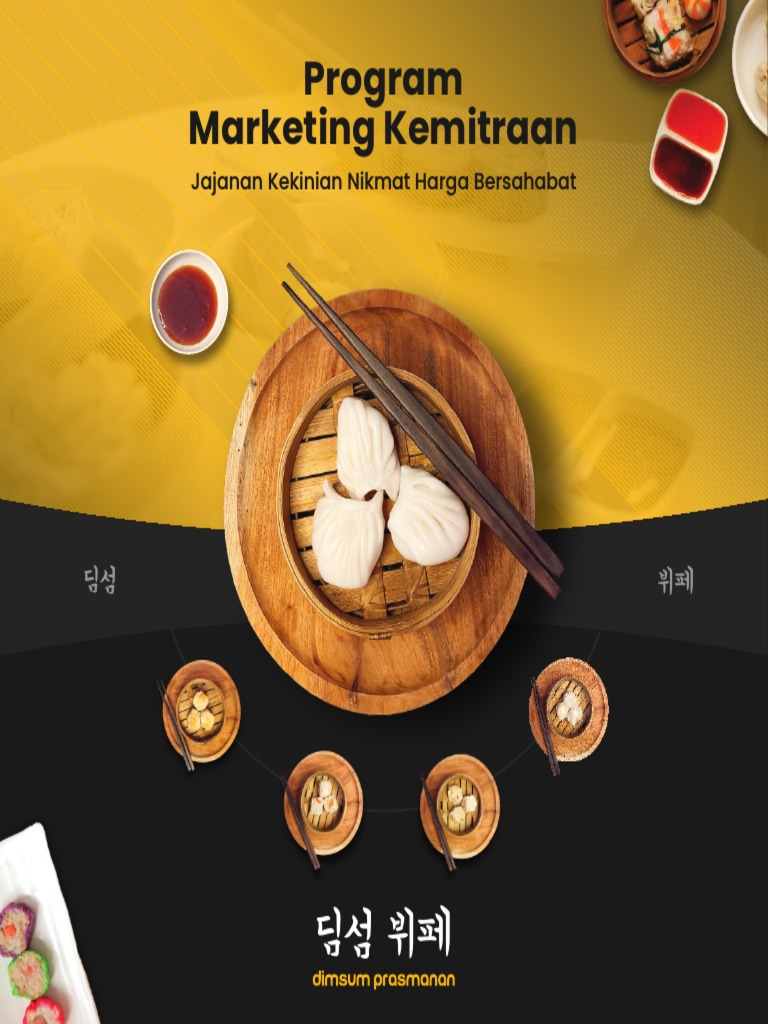 Paket Kemitraan Dimsum Prasmanan | PDF | Bisnis | Memasak, Makanan ...