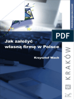 2005 WACH Jak Zalozyc Wlasna Firme W Polse UMK