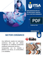 Implementación de Tecnologías Limpias - Sector Ceramico