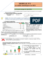 MODULE N°1 - Outils statistiques SES