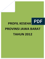 Profil Kesehatan Jawa Barat 2012