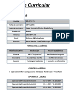 Curriculo Julio Rojas