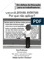 Cartilha Provas Externas Csp Conlutas