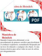 Presentación Maniobra de Heimlich