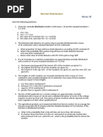 Assignment Norm Dist