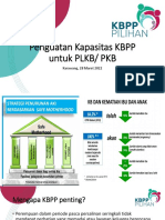 Presentasi SPM Peningkatan Kapasitas KBPP Untuk PLKB Karawang 28 Maret 22
