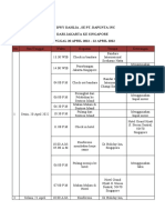 Agenda Perjalanan Dinas