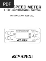 Apexi RSM Instruction