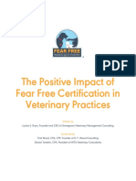 The Positive Impact of Fear Free Certification in Vet Practices