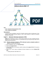 5.1.4.4 Packet Tracer - Identify MAC and IP Addresses Instructions