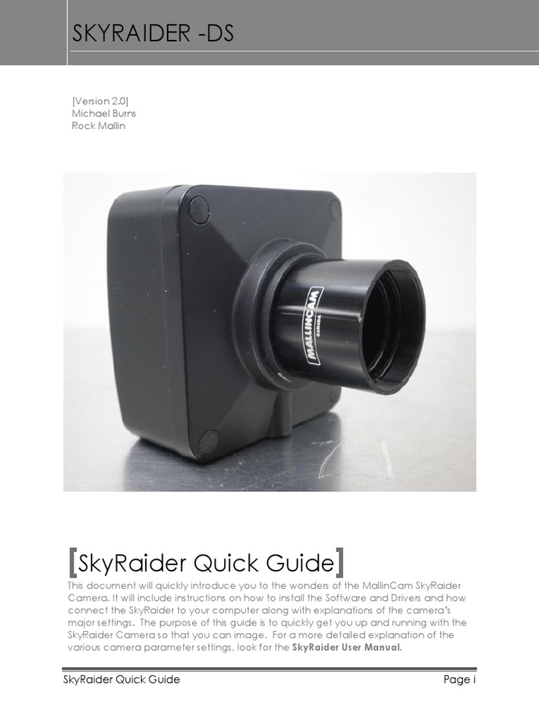 Sky Raider Quick Guide 2.0 | PDF | Computers