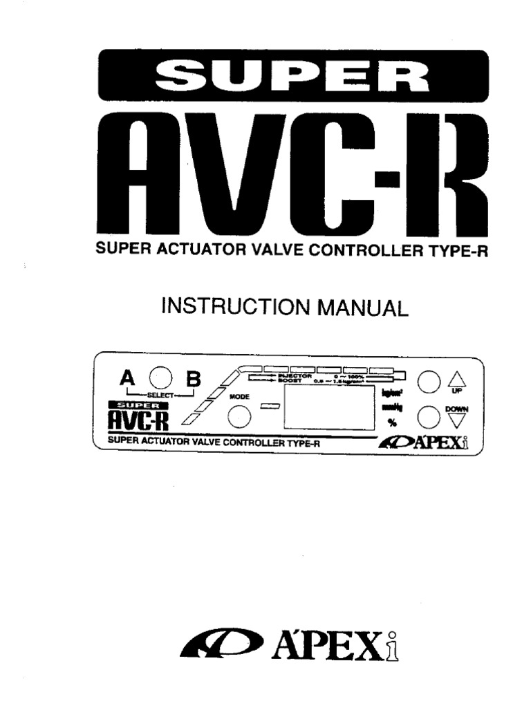 Avc-R Manual Gen1 | PDF