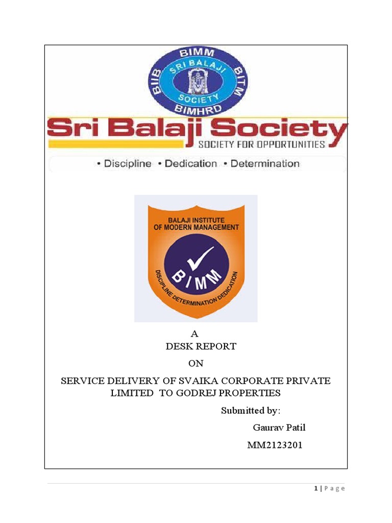 Desk Report PDF Underwriting Business