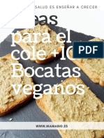 Ideas para El Cole Más 10 Bocatas Veganos (Artículo) Autor Mamá Bio