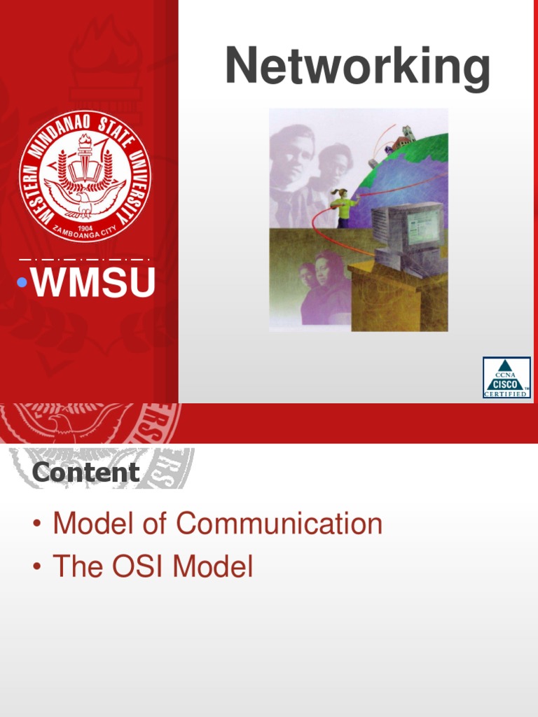 Slide 1 OSI Reference Model | PDF | Osi Model | Computer Network