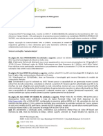 Questionamento Pregão Eletrônico 322022 - Seinfra-MT