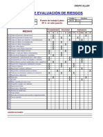 Ficha de Evaluación de Riesgos