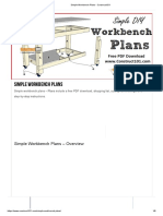 Simple Workbench Plans - Construct101