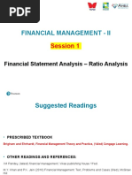 Session 1 - Financial Ratio Analysis