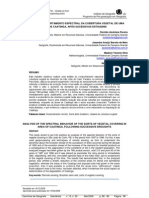 Análise Do Comportamento Espectral - Caminhos Da Geografia