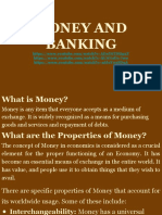 Money and Banking Explained: Functions, Demand and Supply