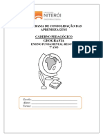 Caderno Pedagógico Geografia Do 3º Ciclo