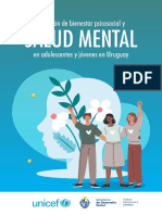 Situación de Bienestar Psicosocial y Salud Mental en Adolescentes y Jóvenes en Uruguay